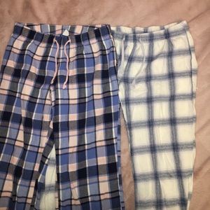 Two pairs of Old Navy pajama pants